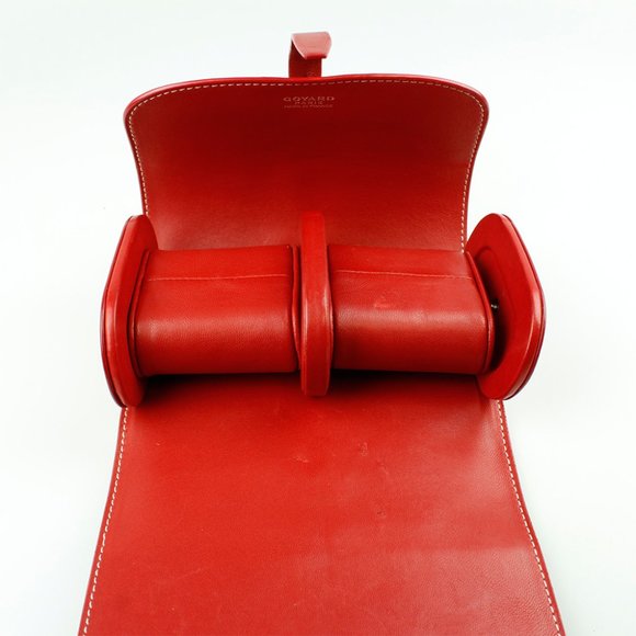 Goyard Goyardine Red Watch Case - Picture 7 of 16